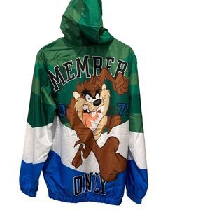Members Only looney Tunes jacket windbreaker size large